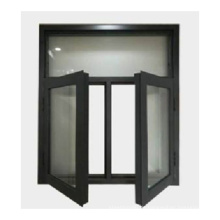 Großhandel hochwertig hochwertiges Stahl mit Brandbewertungen mit schwarzem Faltungsklappen benutzerdefinierte Fenster